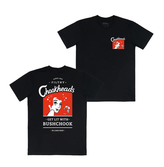 BUSH CHOOK T-SHIRT CHOOKHEADS