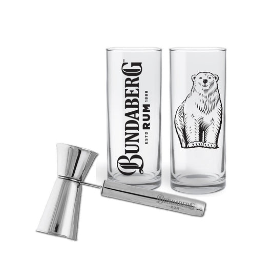 BUNDABERG HIGHBALL GLASS SET