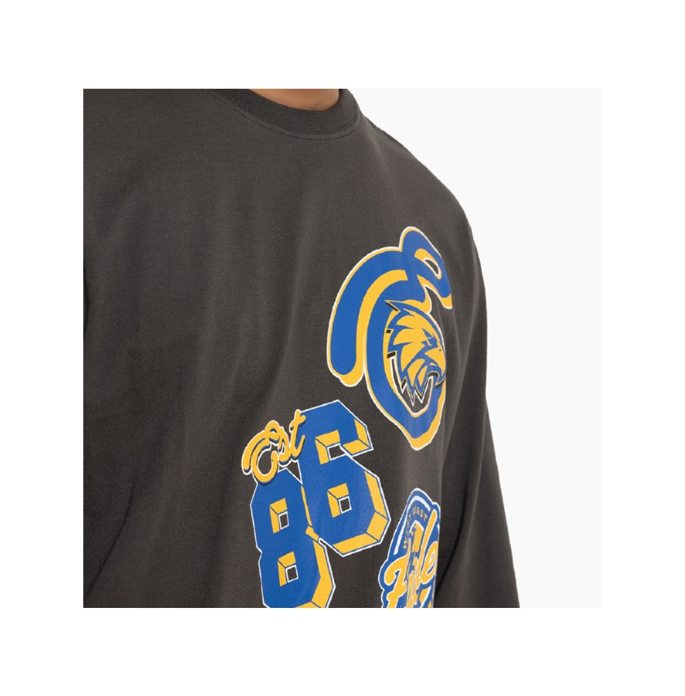 AFL LONG SLEEVE TEE WEST COAST EAGLES