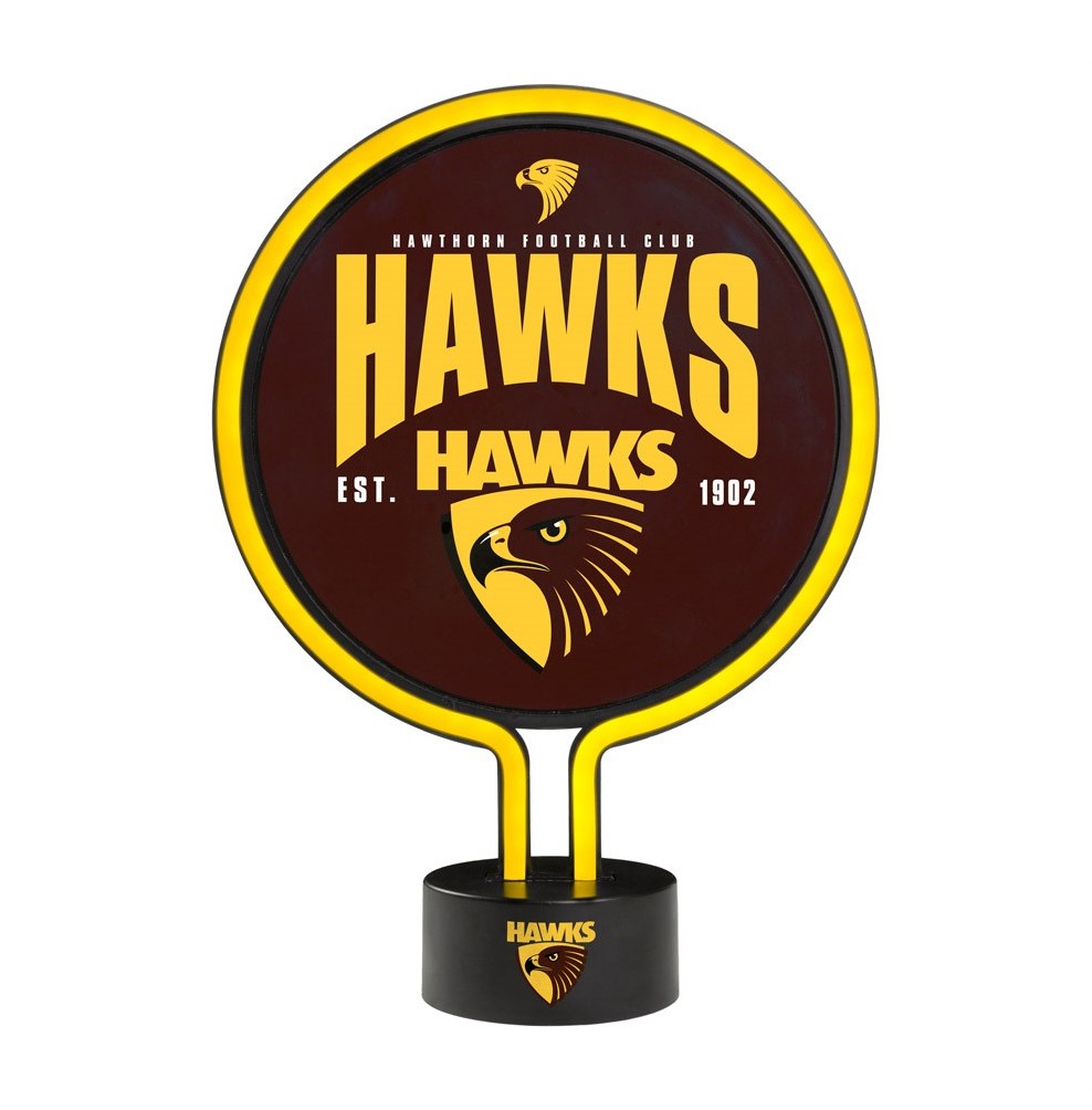 AFL NEON LIGHT HAWTHORN