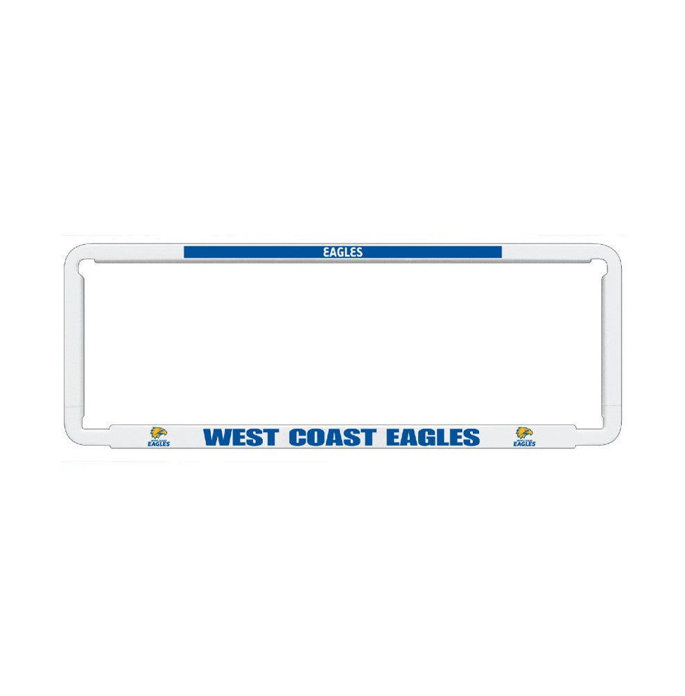 AFL NUMBER PLATE SURROUNDS WEST COAST EAGLES