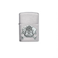CARD SKULL EMBLEM ZIPPO