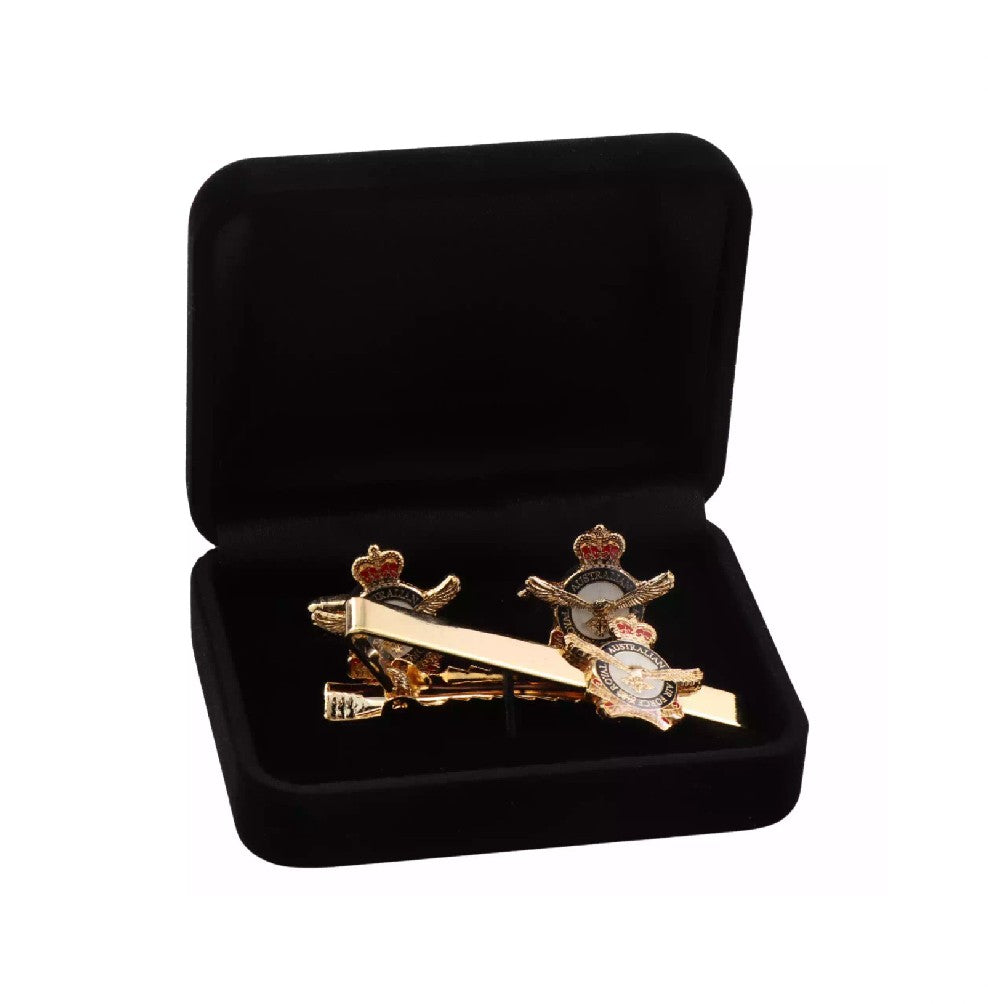 AIR FORCE TIE BAR & CUFFLINK SET