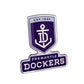 AFL CHROME LOGO EMBLEM FREMANTLE