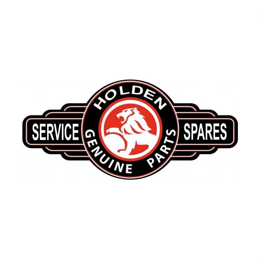 HOLDEN GENUINE PARTS SERVO METAL SIGN