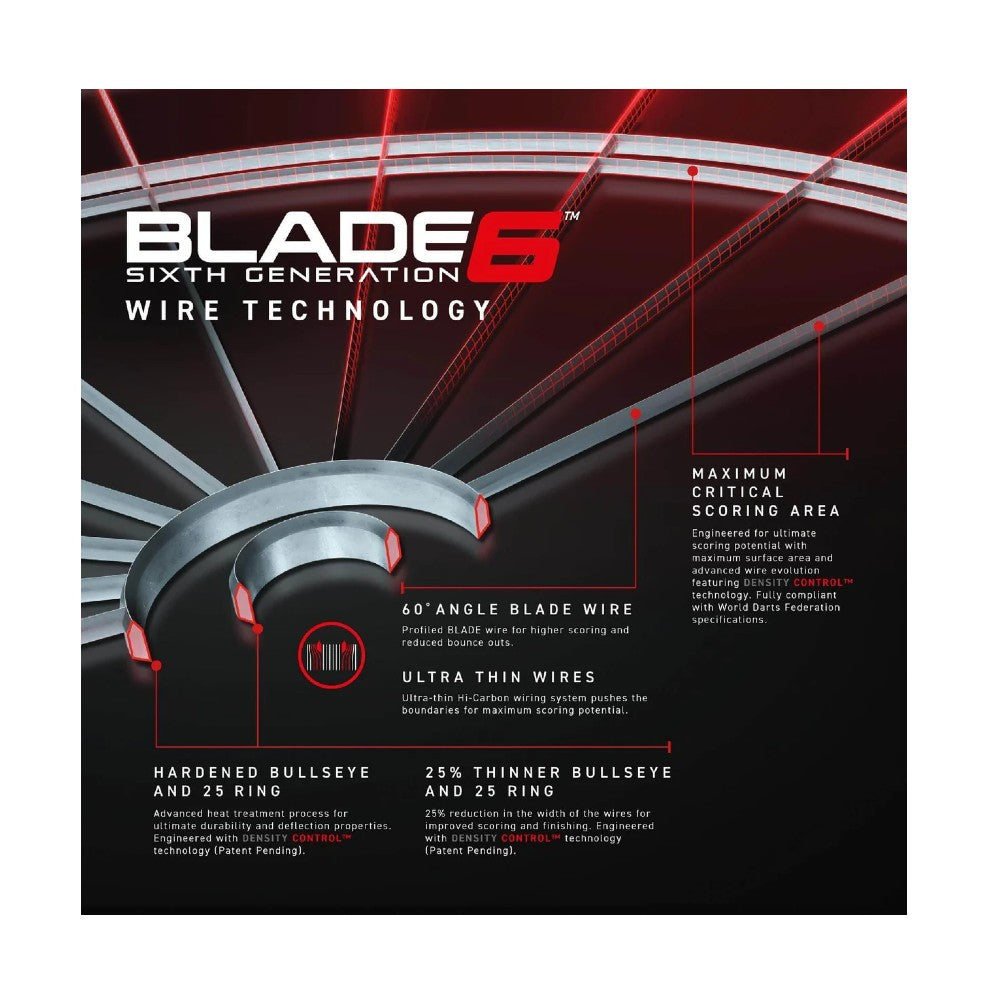 WINMAU BLADE 6 DARTBOARD