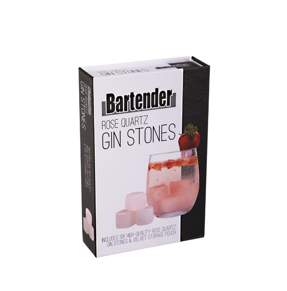 ROSE QUARTS GIN STONES