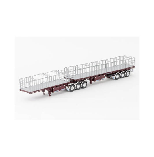MAXITRANS B DOUBLE FLAT TOP BURGUNDY