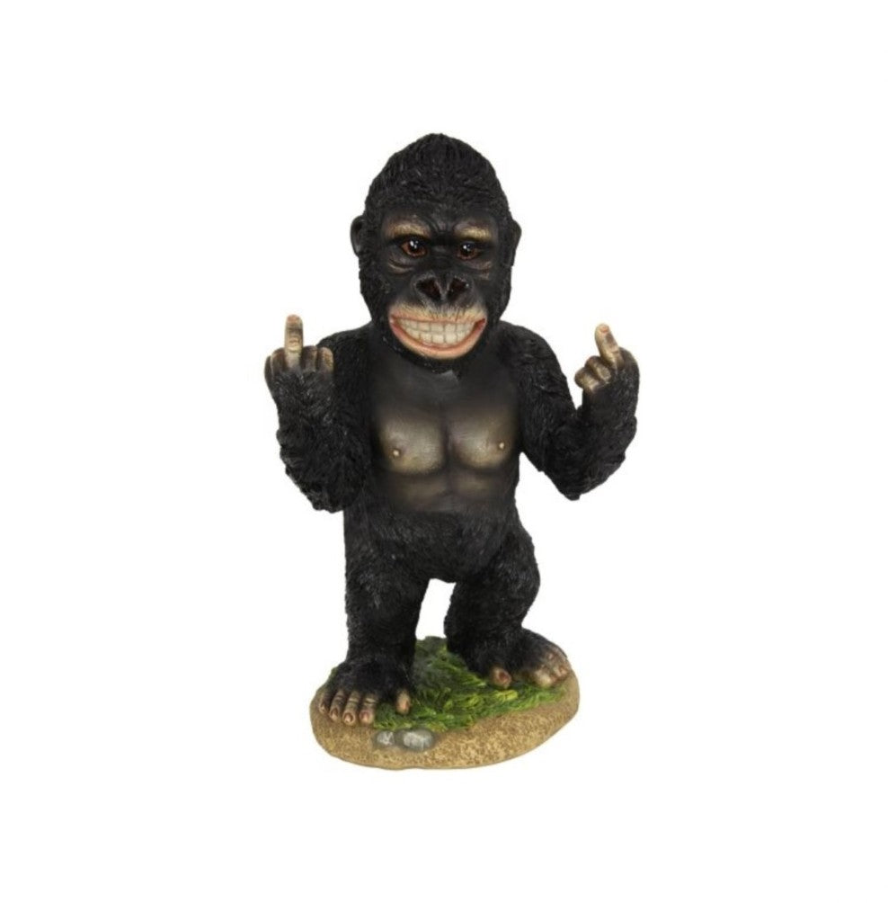 RUDE GORILLA STATUE