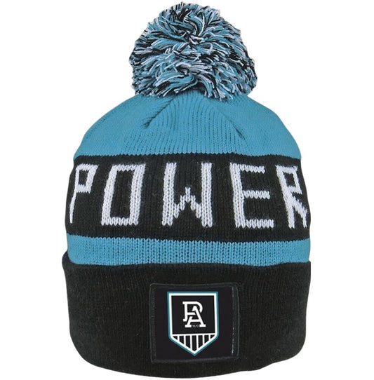 AFL BAR BEANIE PORT ADELAIDE