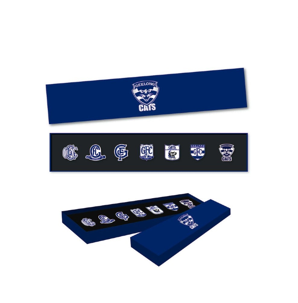 AFL PIN SET GEELONG