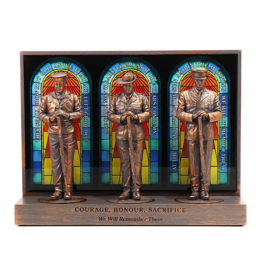 WE WILL REMEMBER THEM FIGURINE