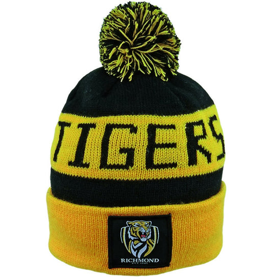 AFL BAR BEANIE RICHMOND