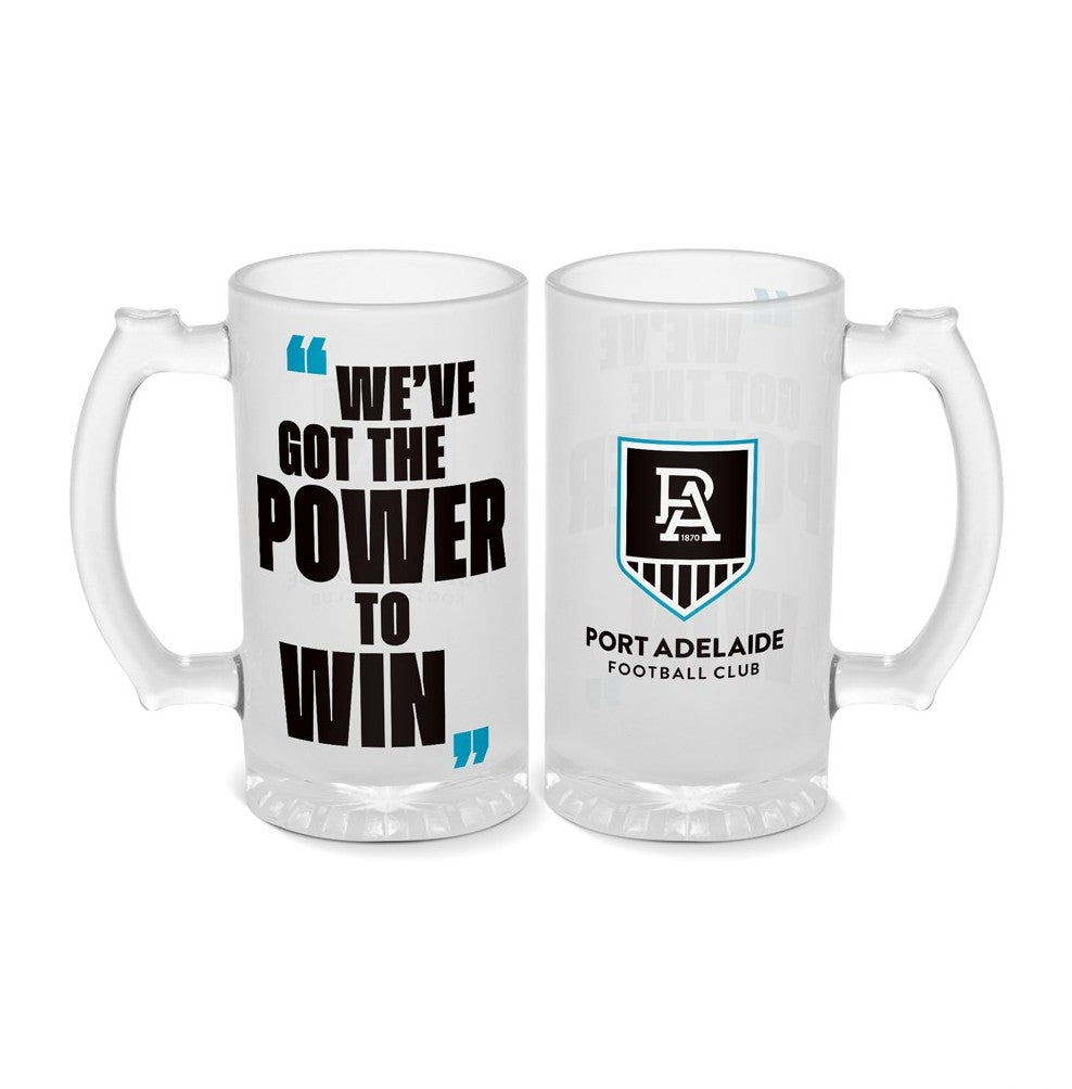 AFL FROSTED STEIN PORT ADELAIDE