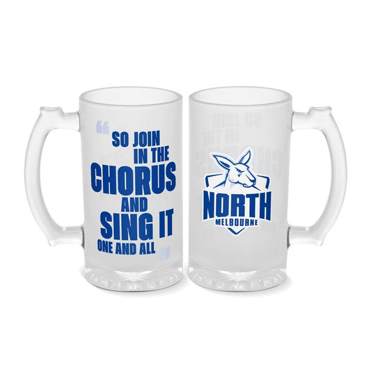 AFL FROSTED STEIN NORTH MELBOURNE