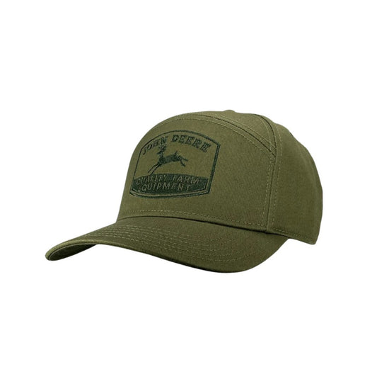 JOHN DEERE CAP GREEN TWILL