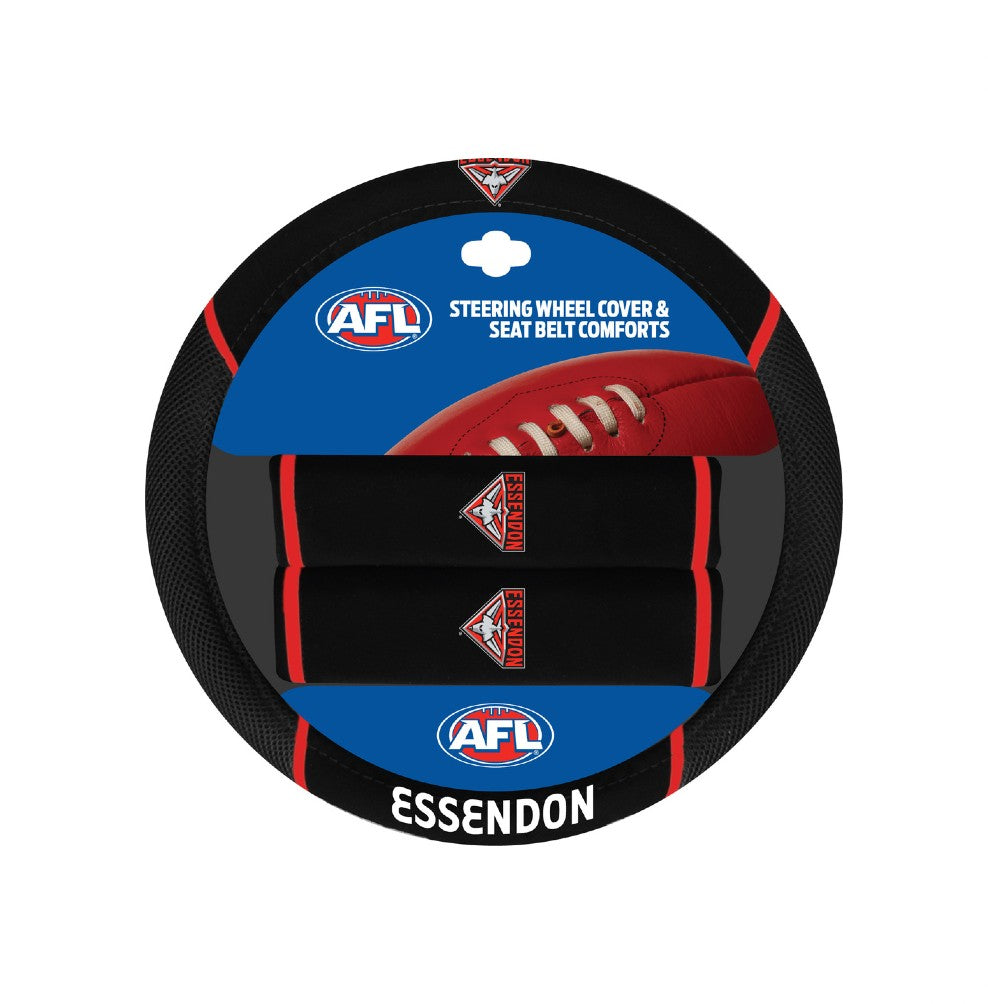 AFL STEERING / BELT COVER SETS ESSENDON