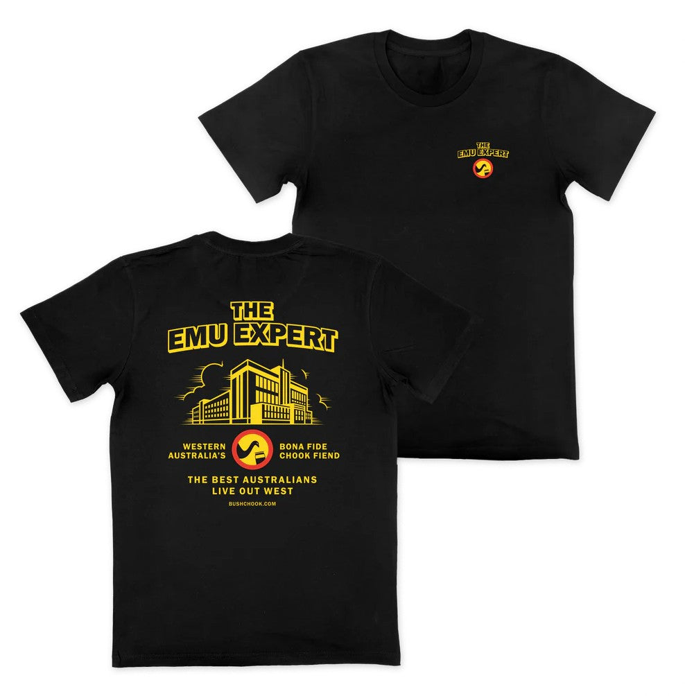 BUSH CHOOK T-SHIRT EMU EXPERT