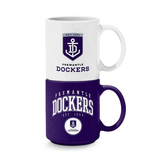 AFL STACKABLE MUGS FREMANTLE