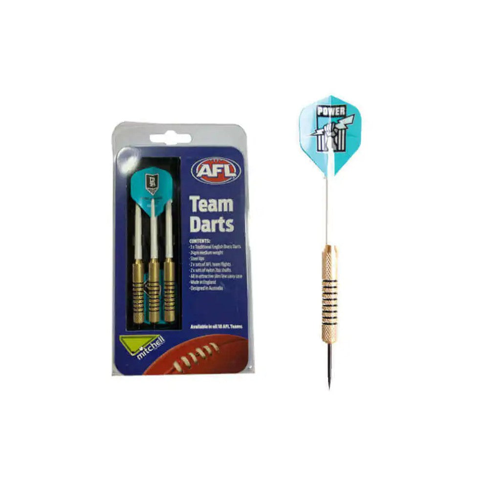 AFL PORT ADELAIDE DARTBOARD PACKAGE