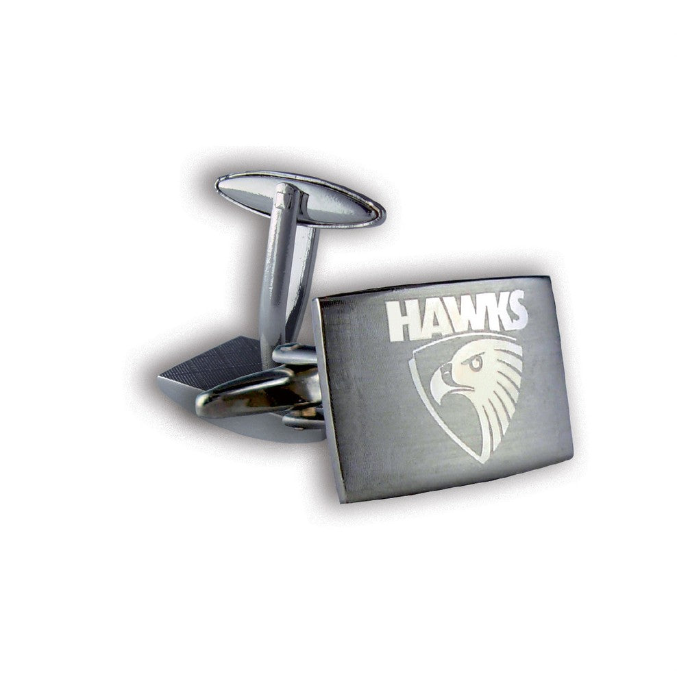 AFL SILVER CUFFLINKS HAWTHORN