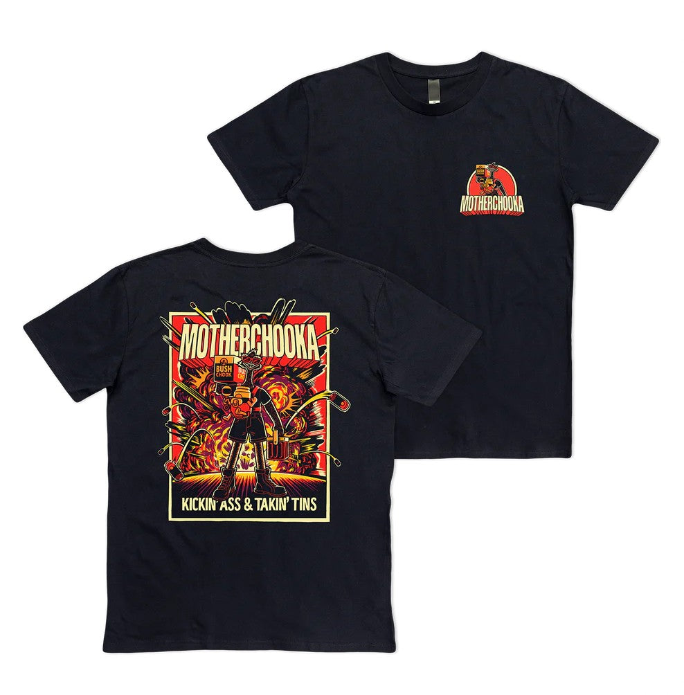 BUSH CHOOK T-SHIRT MOTHERCHOOKA
