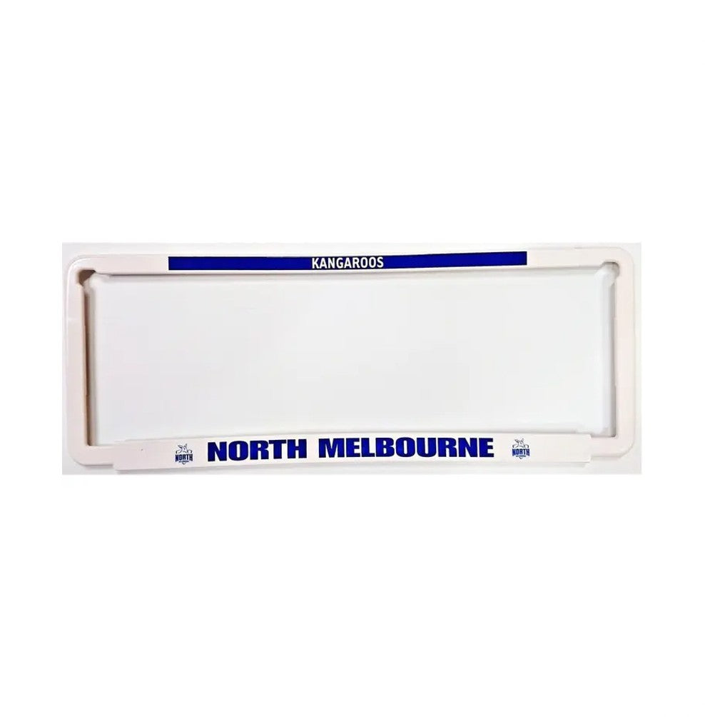 AFL NUMBER PLATE SURROUNDS NORTH MELBOURNE