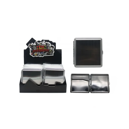 METAL CIGARETTE CASE HOLDS 20