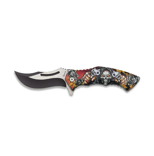 ALBAINOX RED GUNNER FOLDING KNIVE