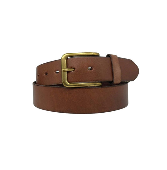 BROWN LEATHER BELT
