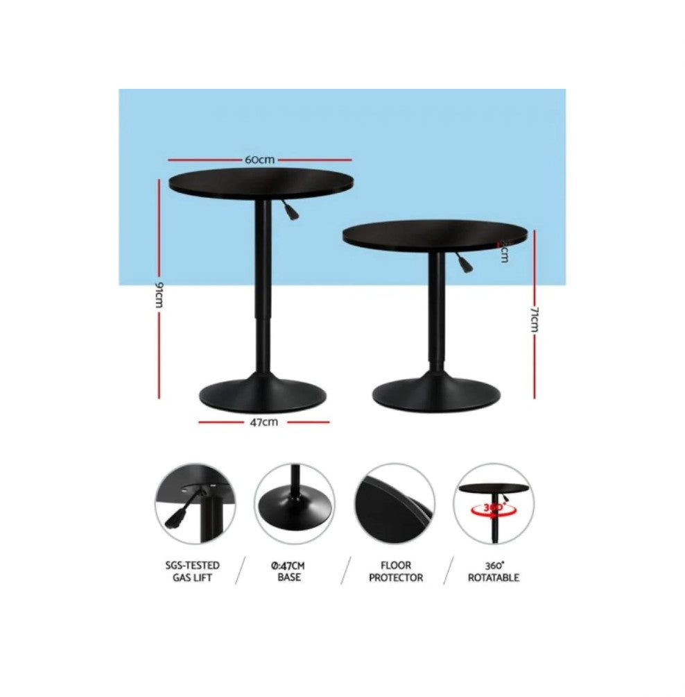 *20% OFF SALE*  JACK DANEILS GAS LIFT BAR TABLE & STOOLS