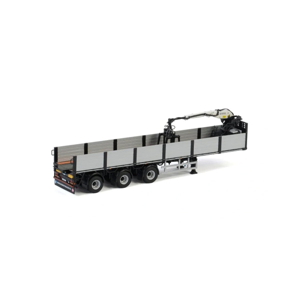 BRICK TRAILER BLACK - 3 AXLE