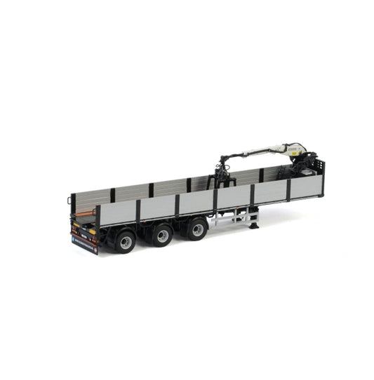 BRICK TRAILER BLACK - 3 AXLE