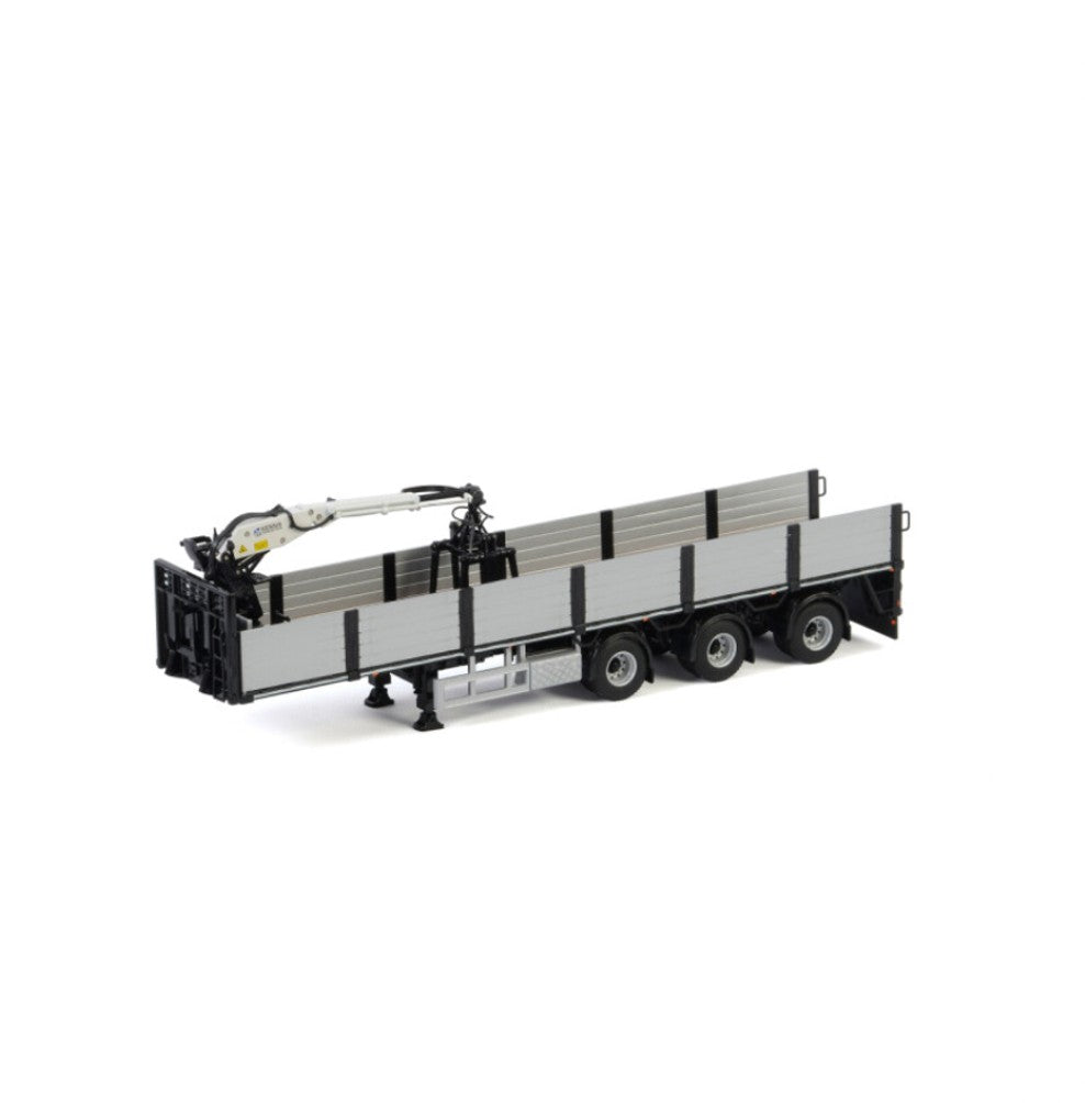 BRICK TRAILER BLACK - 3 AXLE