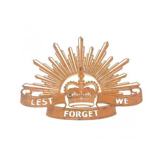 ANZAC RISING SUN WALL SIGN