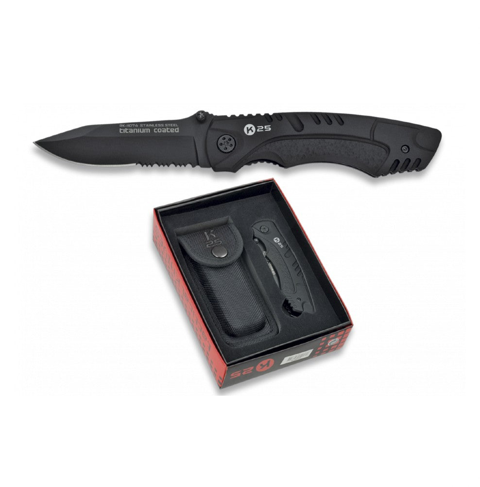 TACTICAL KNIFE + POUCH