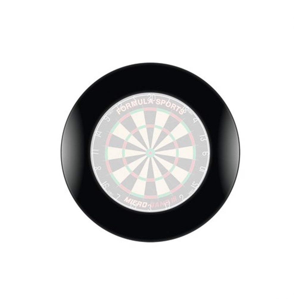 DARTBOARD SURROUND 1PCE BLACK OR RED