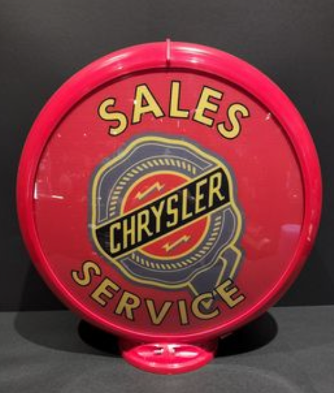 CHRYSLER SERVICE  BOWSER GLOBE