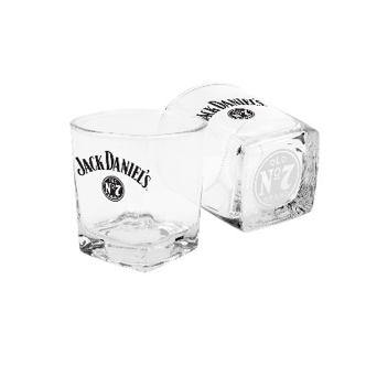 JACK DANIELS SET OF 2 SPIRIT GLASSES